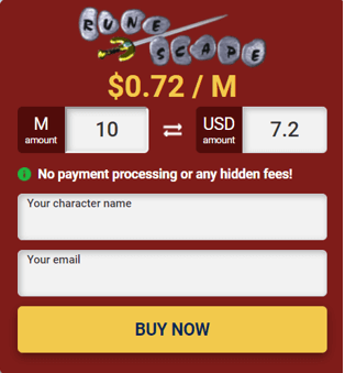 buy osrs gold with probemas